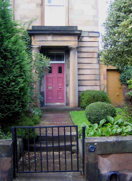 Doorway, Regency Classical House, Edinburgh