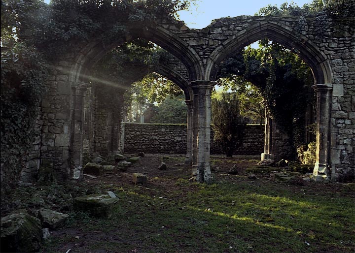 Gothic ruins, Oxfordshire