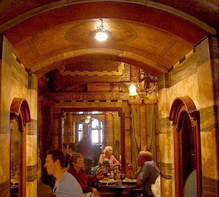 The Interior Of The Black Friar Pub