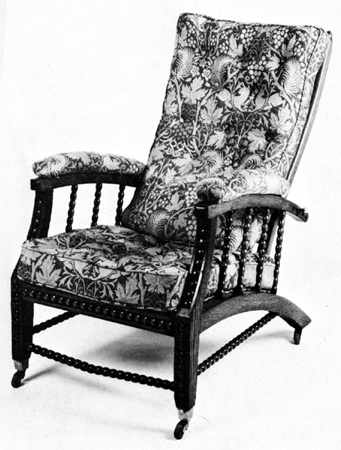 william morris furniture. Adjustable Chair (Morris Chair