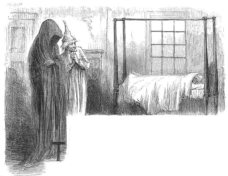 "Death's Dominion," fourth vignette by Sol Eytinge, Jr., for the Diamond Edition of Dickens's "A ...