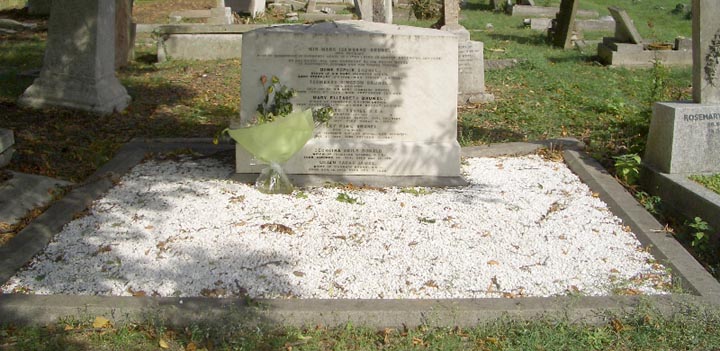 The Brunel family plot, Kensal Green Cemetery, London