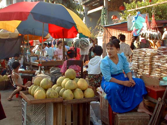 Street Market, Yangon, Myamar