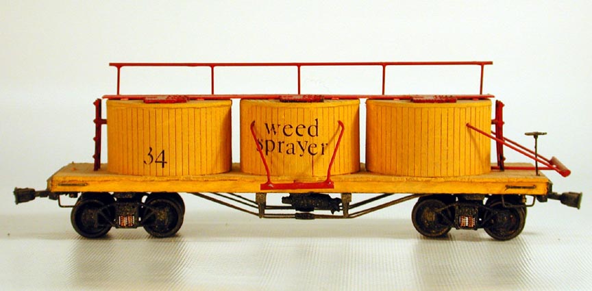 Truck with railroad wheels