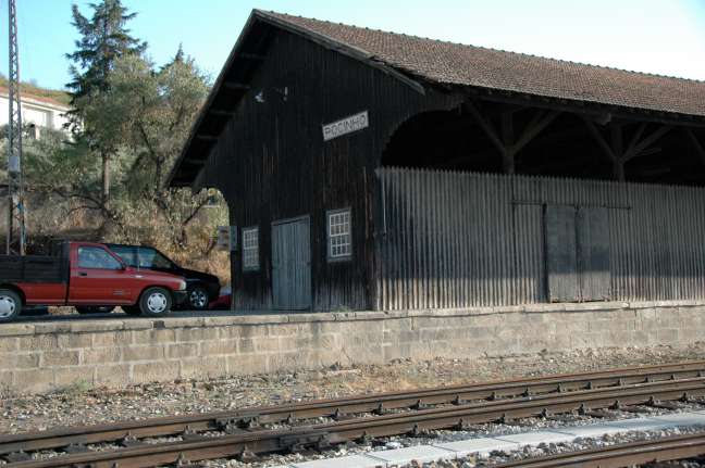 Freight Station,  Pocinho, along the Douro River, Portugal