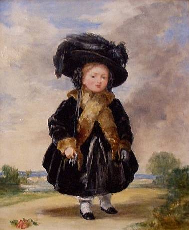 Queen Victoria, Aged 4