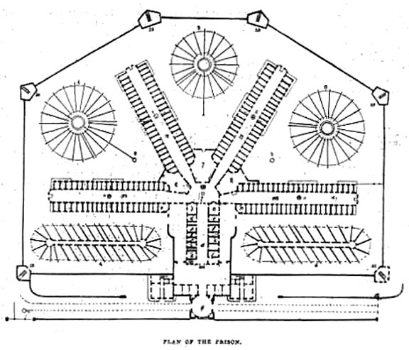 Plan of the Prison, Pentonville Prison