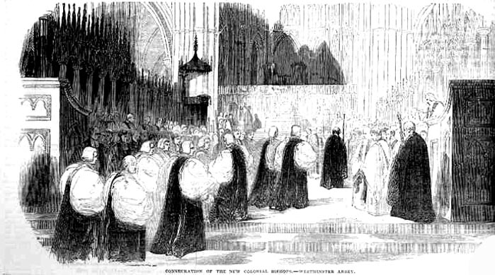 Consecration of the New Colonial Bishops. — Westminster Abbey