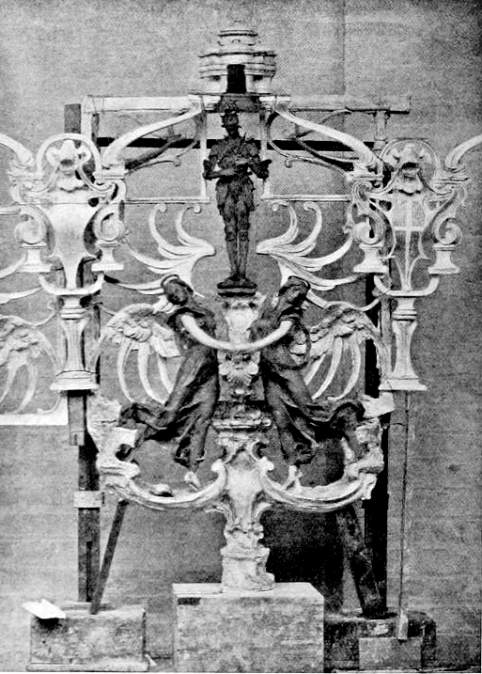Part of the Screen around the tomb