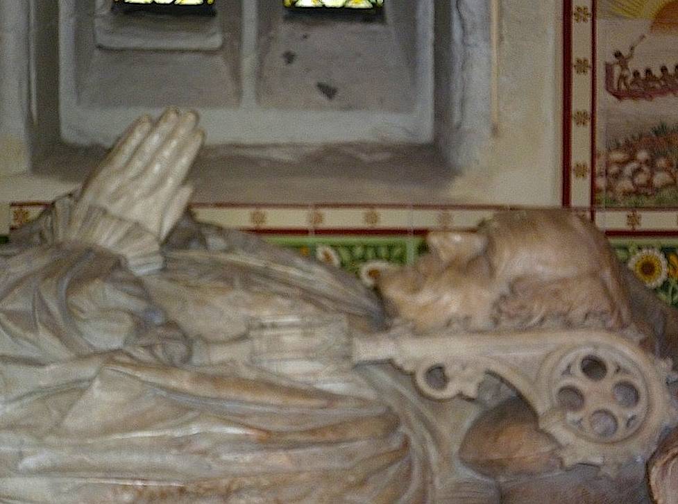 Close up of Bishop Selwyn