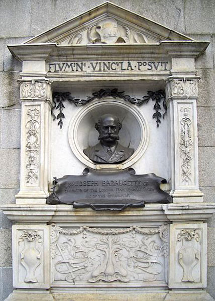 Memorial to Sir Joseph Bazalgette