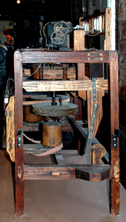 Modern Replica (1950) of Arkwright's Water Frame