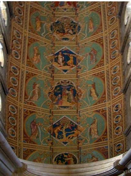 Nave Ceiling, painted 1858-65, Ely Cathedral