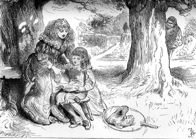 "As He sat Upon a Low Seat Beside My Wife, I Would Peer at Him For