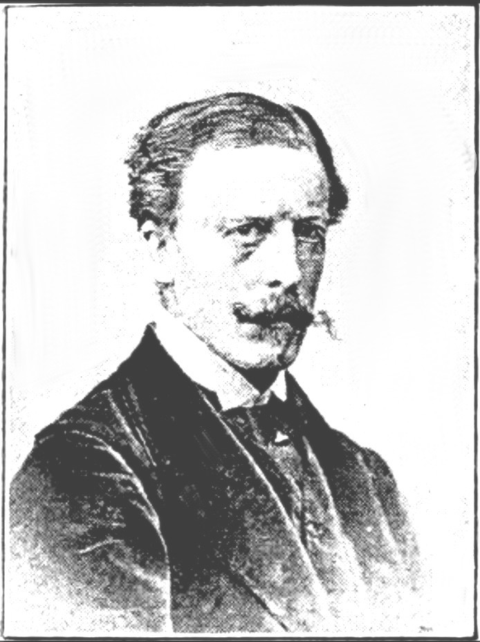 black and white portrait of Pritchett