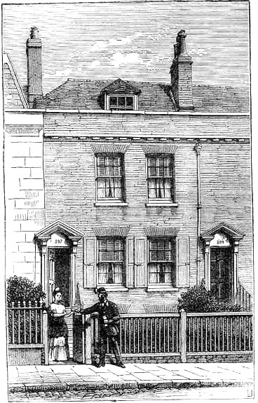 The House at Landport [Portsmouth] where Charles Dickens was born