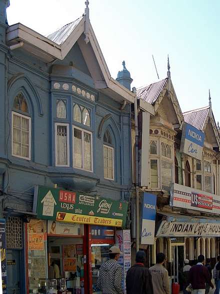 Shop fronts, Shimla