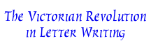 Letter Writing in the Victorian Age