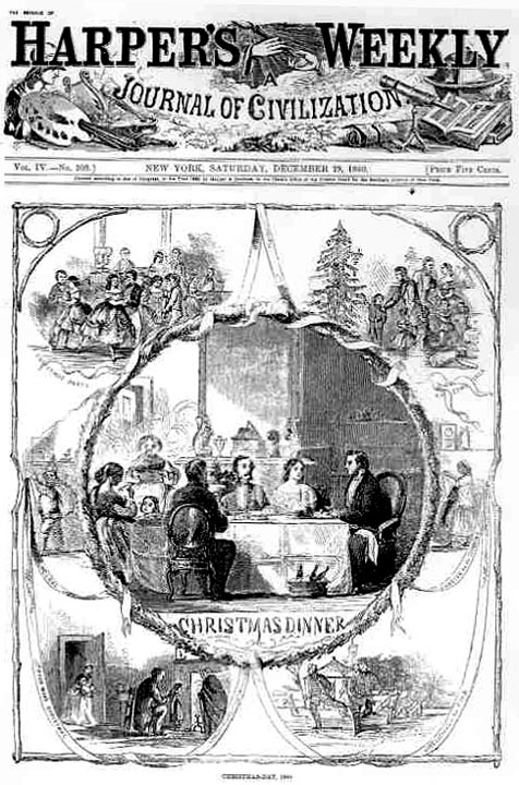 Harper's 1860 Christmas issue