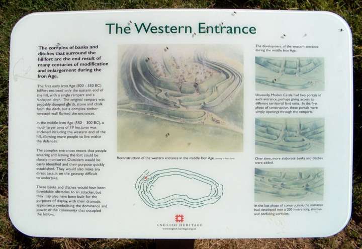 Mai Dun Hill Fort [Maiden Castle], Dorset