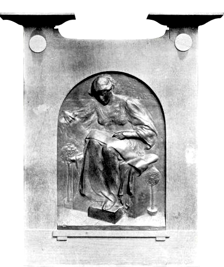 Alis La Beale Pilgrim (Bas relief)