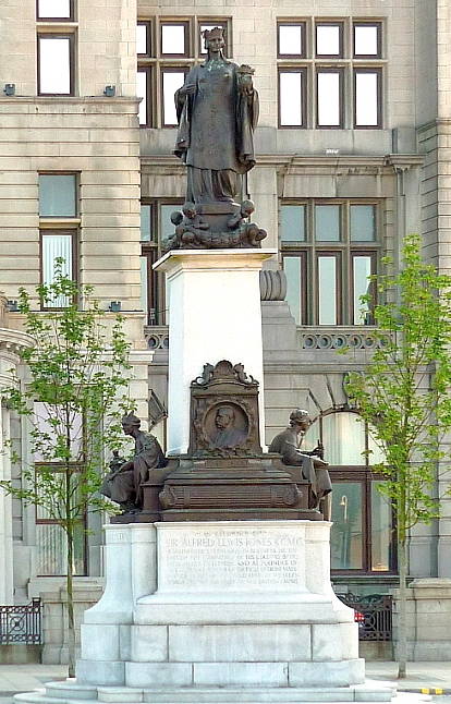 Memorial to Sir Alfred Lewis Jones by George Frampton
