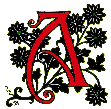 Decorated initial A
