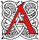 decorated initial A