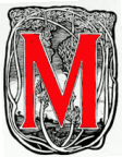 decorated initial 'M'