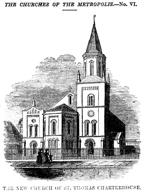 St Thomas Charterhouse, 1842