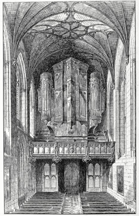 The Organ, Winchester College Chapel