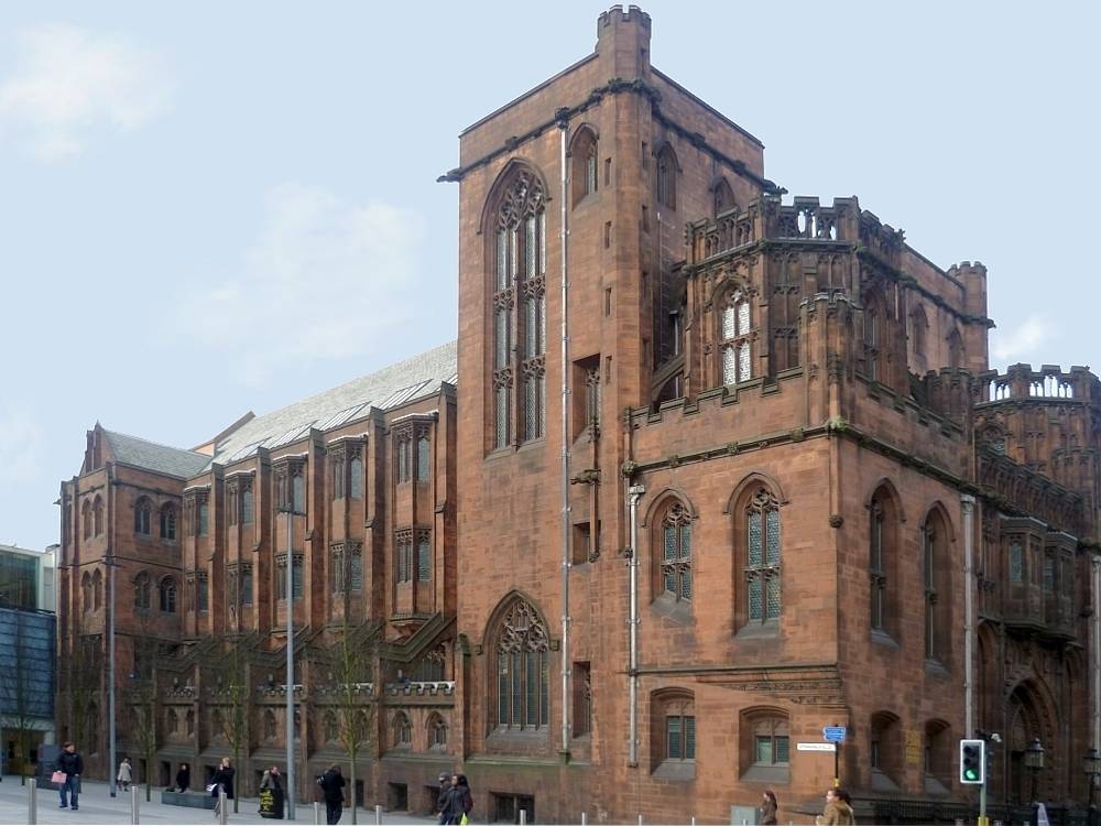 John Rylands Library, Manchester, by Basil Champneys