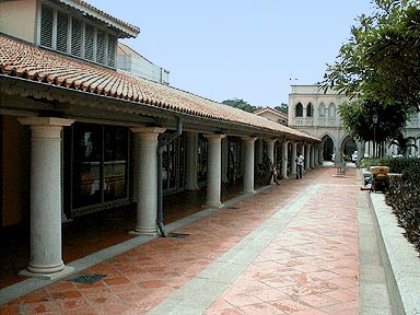 Cloister, former Convent of the Holy Infant Jesus