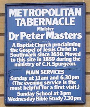 The Metropolitan Tabernacle