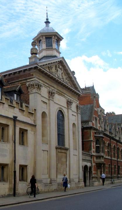 Pembroke College Chapel, Cambridge, by Christopher Wren
