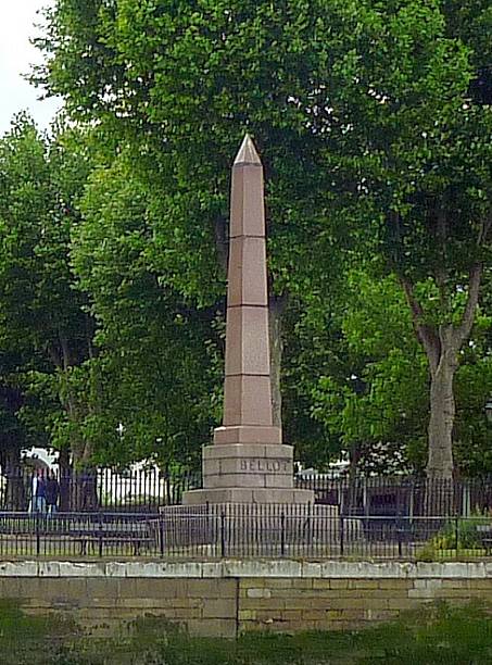 Memorial to Joseph René Bellot, Cutty Sark Gardens, Greenwich, London