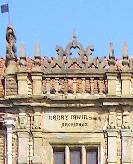 Irwin's name on the Viceregal Lodge, Simla