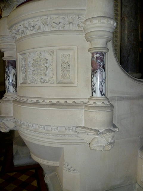 Font at St Mary's Church, South Tidworth