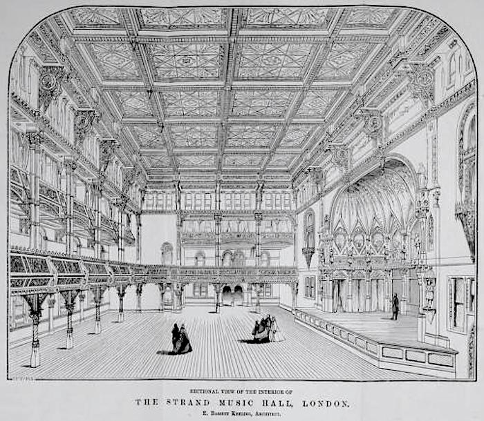 Strand Music Hall interior