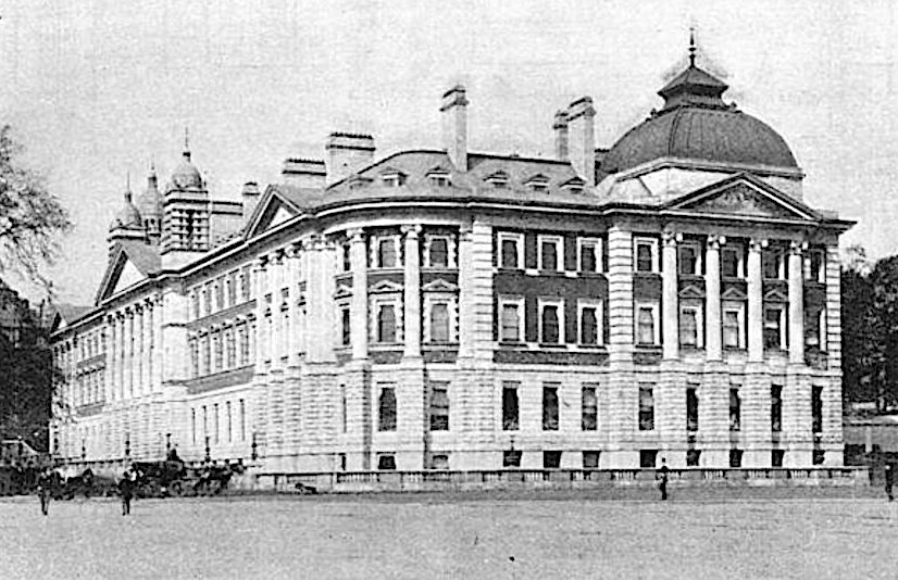 View of the building from St James's Park'