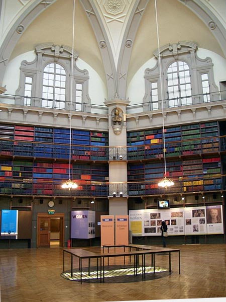 Interior of the Octagon, QMLU (Queen Mary University of London), another view