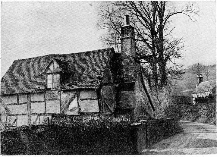 Half-Timbered Cottage (now altered), Hambledon