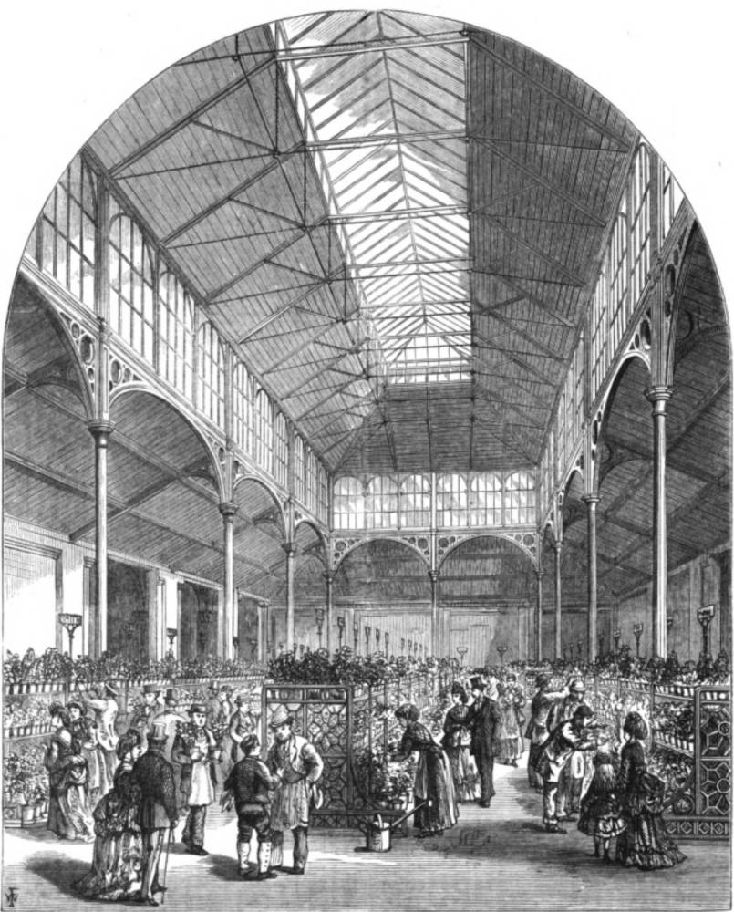 New Flower Market, Covent Garden, in course of constructiony