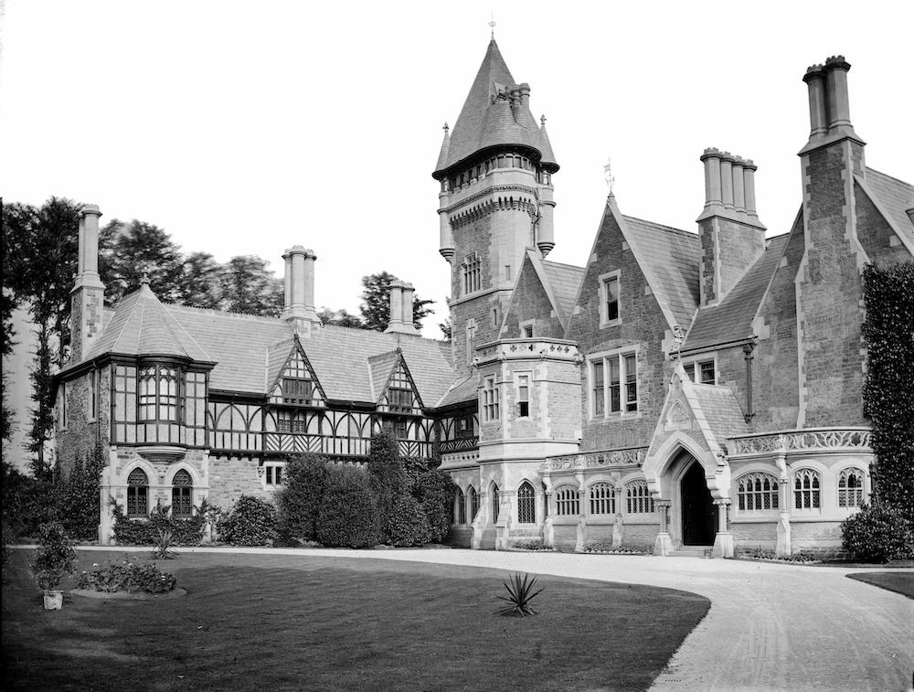 Insole Court, front (north) elevation
