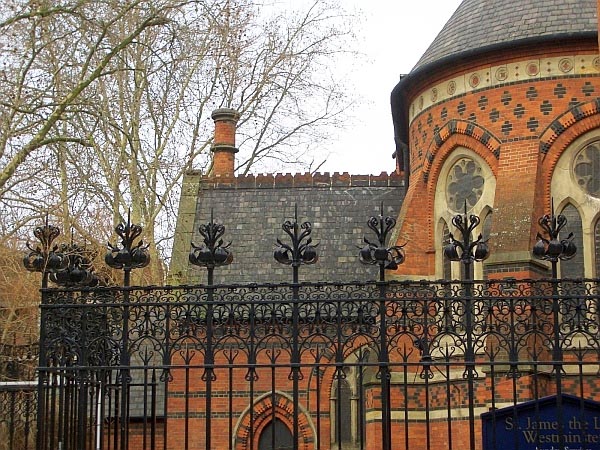 St James the Less, Westminster, by G. E. Street