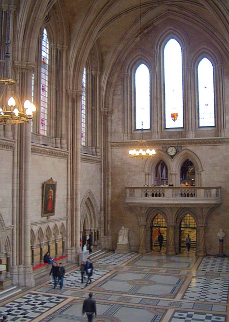 Main Hall of the Law Courts (The Royal Courts of Justice)