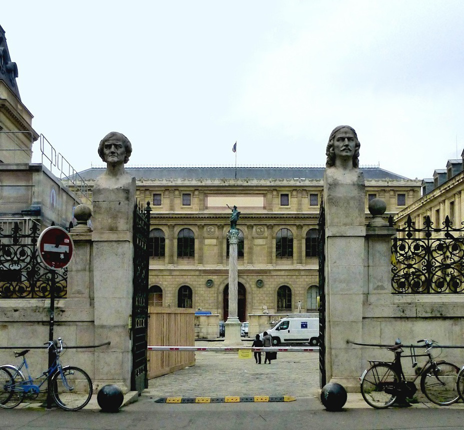 Entrance to the École des Beaux-Arts, Paris