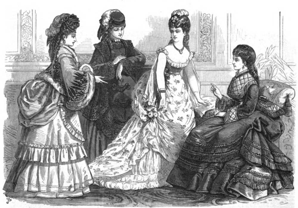 Paris Fashions for February 1872