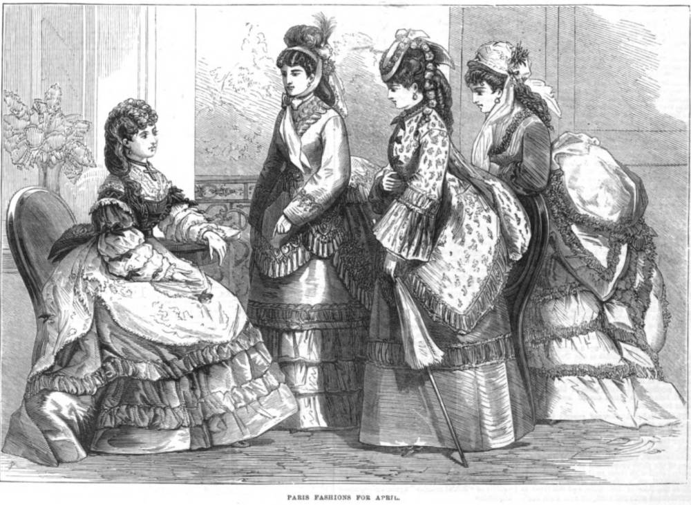 Paris Fashions for April 1872
