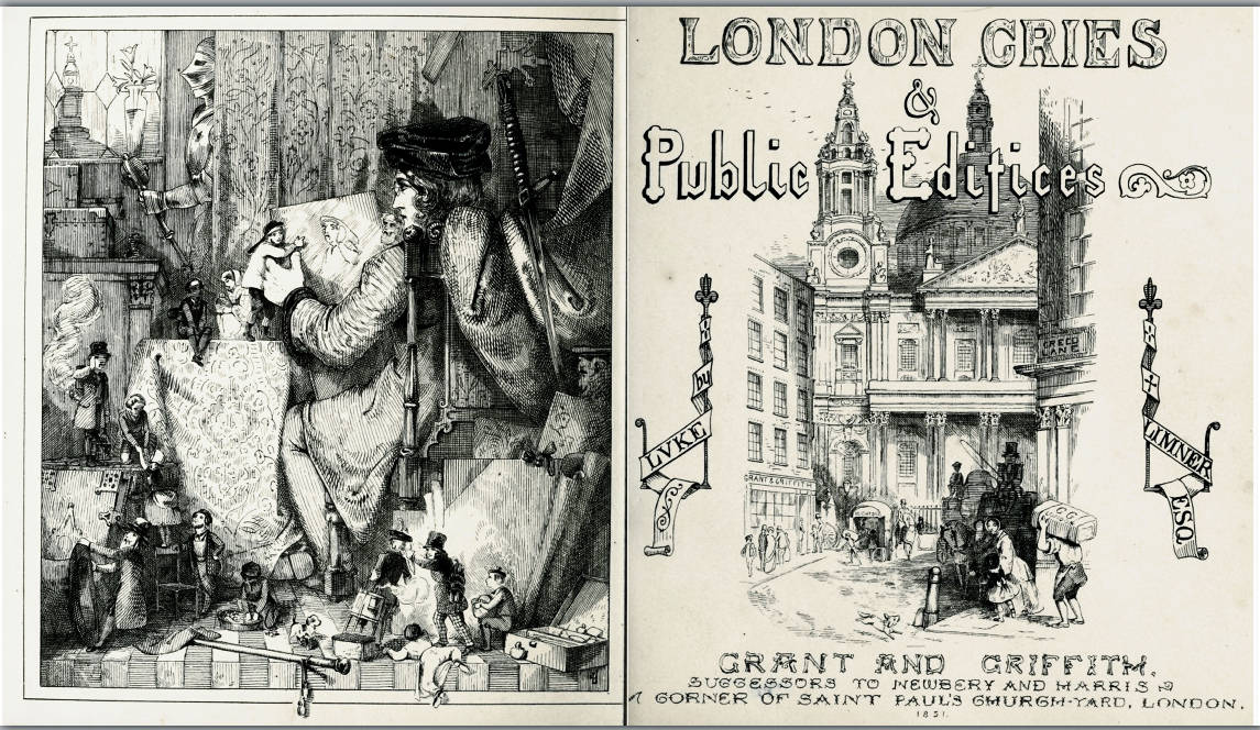 London Cries and Public Edifices, designed by John Leighton